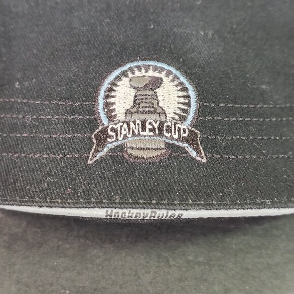 VINTAGE Detroit Red Wings Stanley Cup Champions Hat Cap Strap Back Locker Room - Picture 2 of 13